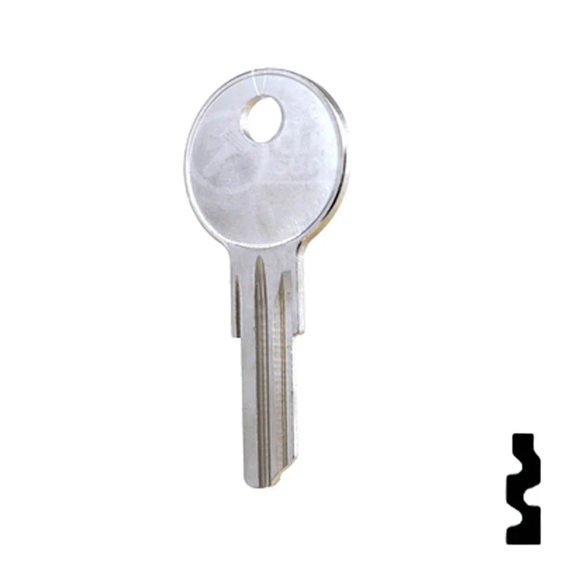 Uncut Key Blank | Illinois, Eberhard | 1043F - Image 11