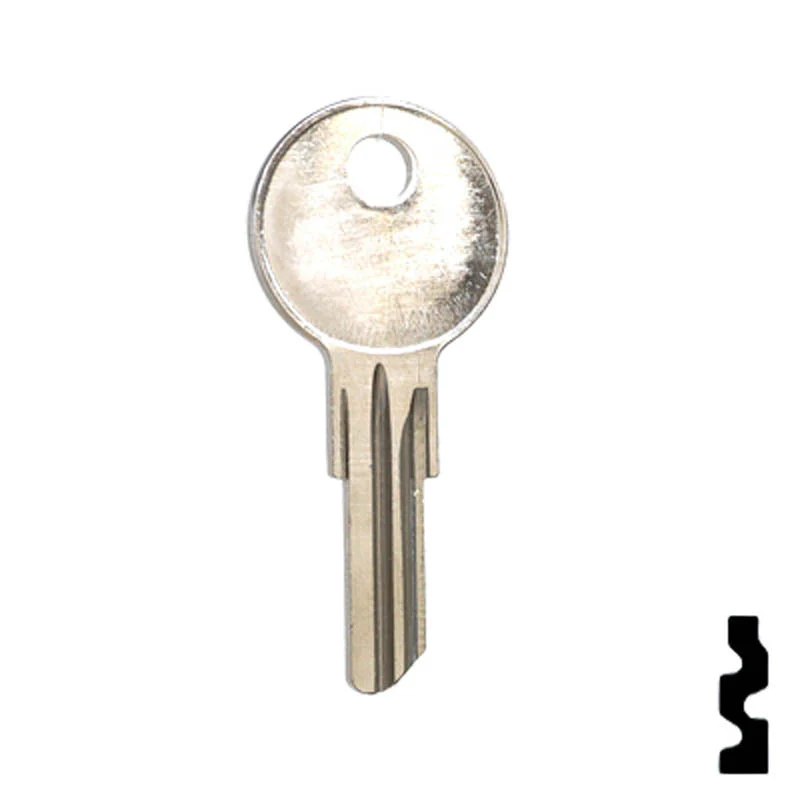 Uncut Key Blank | Illinois, Eberhard | 1043F - Image 14