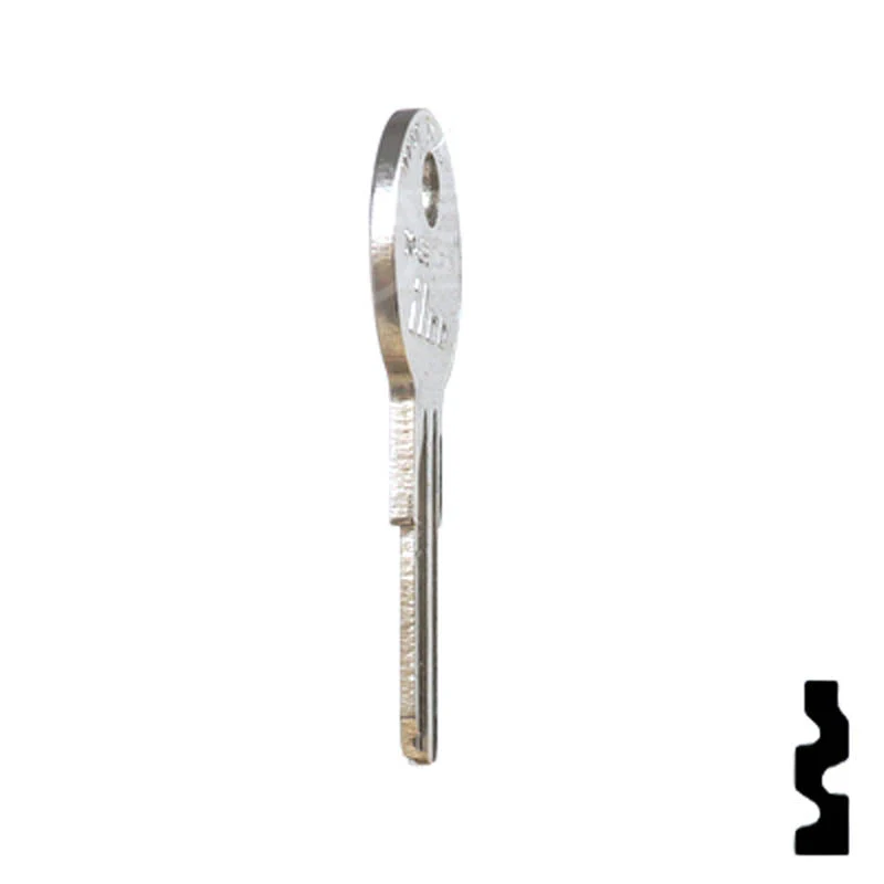 Uncut Key Blank | Illinois, Eberhard | 1043F - Image 6