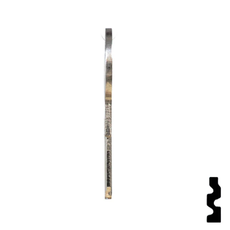 Uncut Key Blank | Illinois, Eberhard | 1043F - Image 7