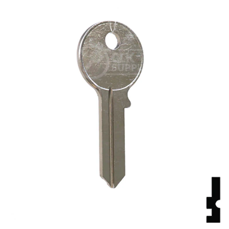 Uncut Key Blank | American, Master Padlock | 1046A - Image 15