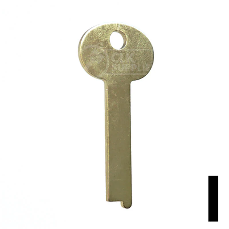 Uncut Key Blank | Flat Steel | S&G | 1063E - Image 3