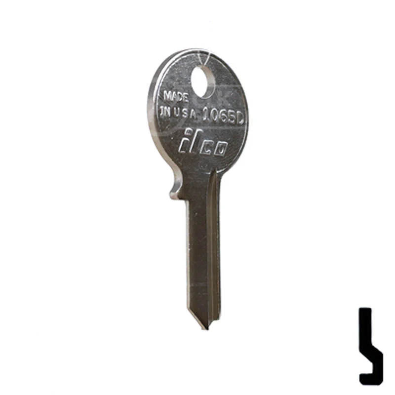 Uncut Key Blank | National | 1065D - Image 4