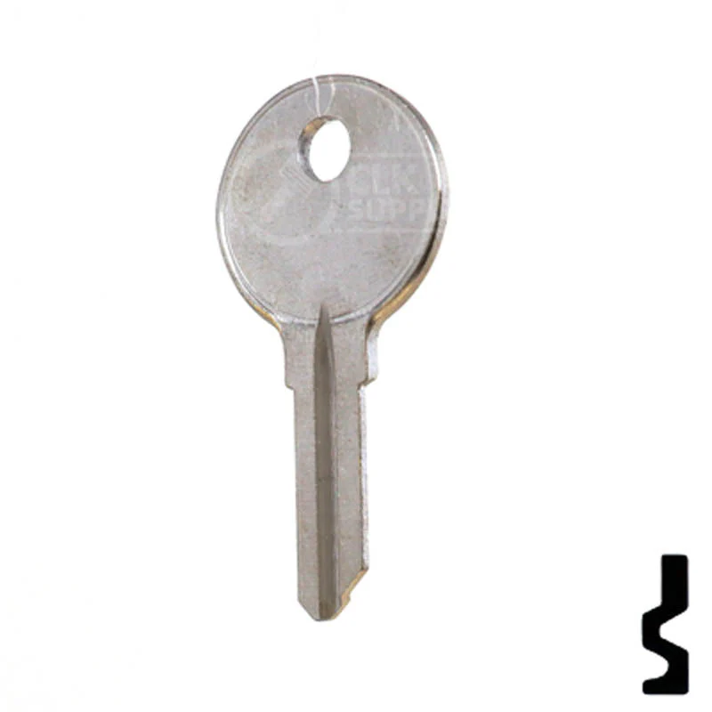 Uncut Key Blank | National Cabinet | 1069B - Image 11