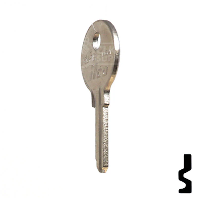 Uncut Key Blank | National Cabinet | 1069B - Image 21