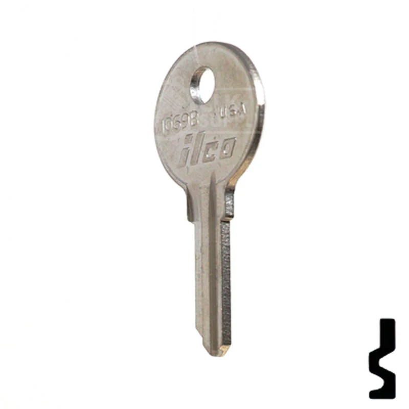 Uncut Key Blank | National Cabinet | 1069B - Image 22