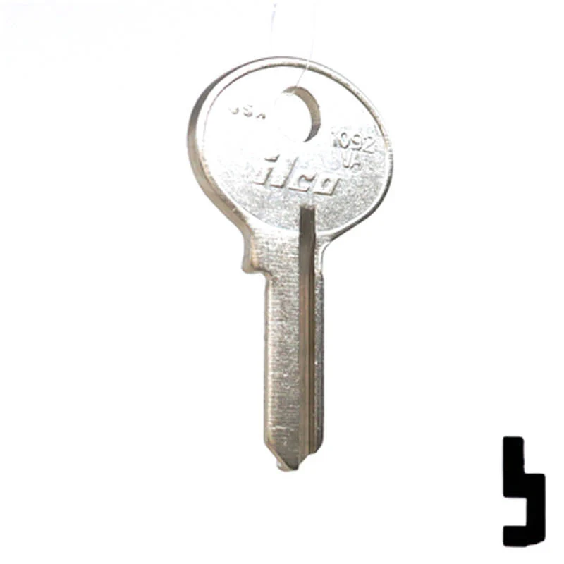 Uncut Key Blank | Master Padlock | 1092VA - Image 3