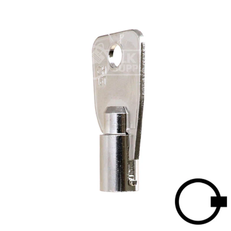 Tubular Key Blank | Small Ace | 1136S - Image 9