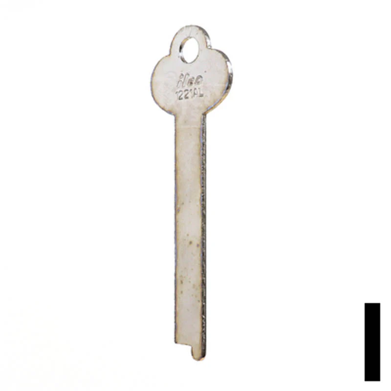 Uncut Key Blank Flat Steel | 1221AL - Image 23