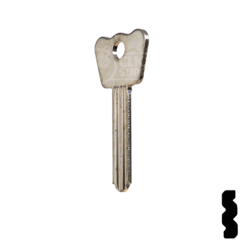 Uncut Key Blank | Master Padlock | 1286BR - Image 10
