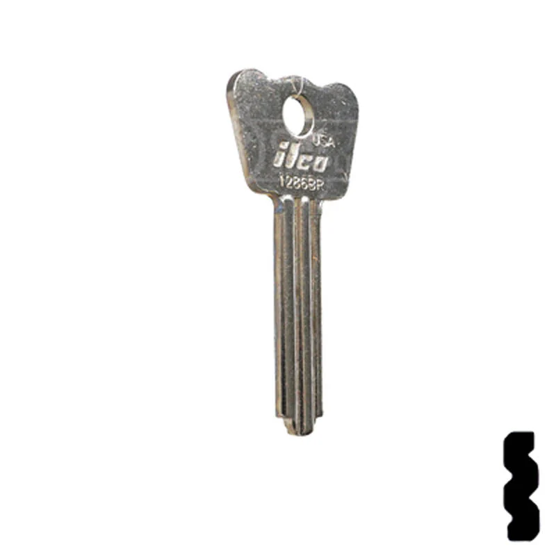 Uncut Key Blank | Master Padlock | 1286BR - Image 4
