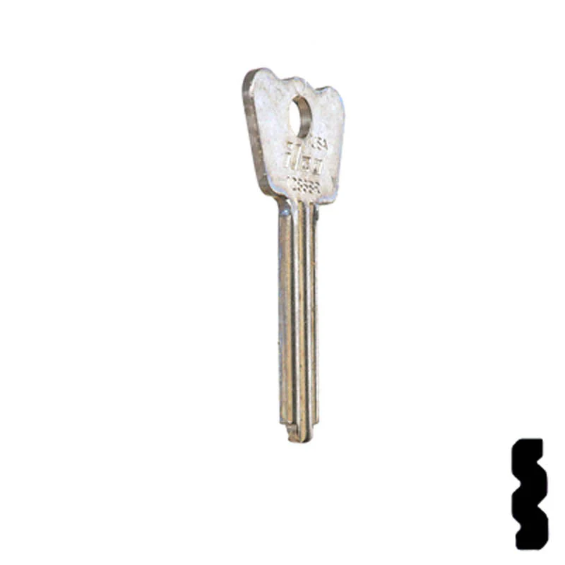Uncut Key Blank | Master Padlock | 1286BR - Image 5