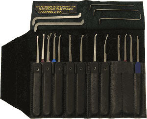 Professional 14 Piece Lock Pick Set Government Steel - Image 2