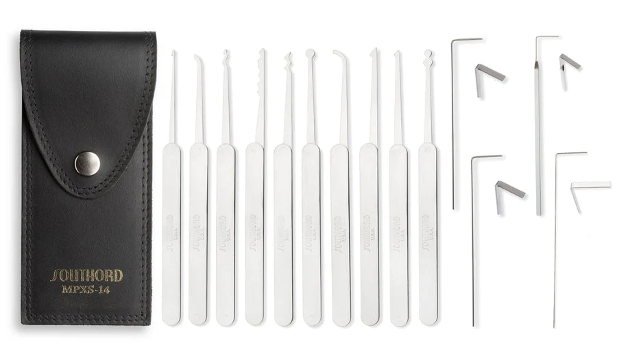 SouthOrd 14pc Lock Pick Set
