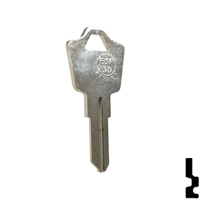 Uncut Key Blank | ESP | 1502, ES8 - Image 15