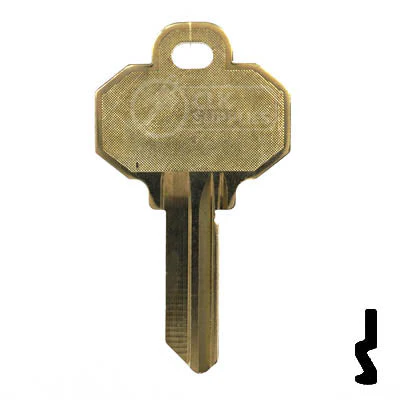 Uncut Key Blank | Baldwin | 1510, BW2 - Image 12