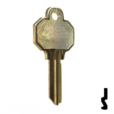Uncut Key Blank | Baldwin | 1510, BW2 - Image 15