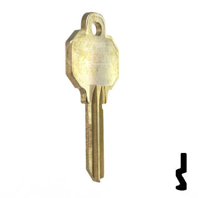 Uncut Key Blank | Baldwin | 1510, BW2 - Image 16