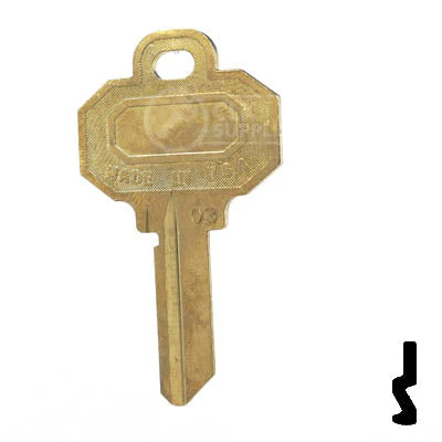 Uncut Key Blank | Baldwin | 1510, BW2 - Image 23