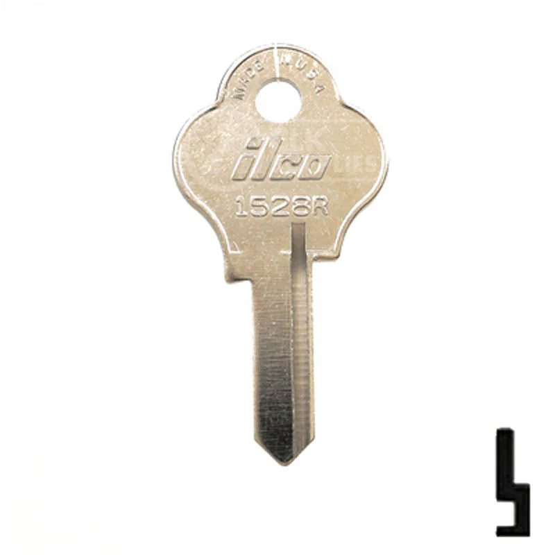 Uncut Key Blank | Pado | 1528R