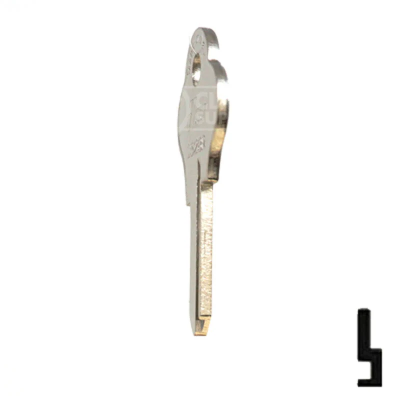 Uncut Key Blank | Pado | 1528R - Image 20