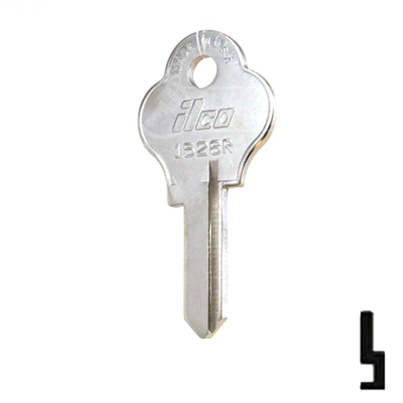 Uncut Key Blank | Pado | 1528R - Image 23
