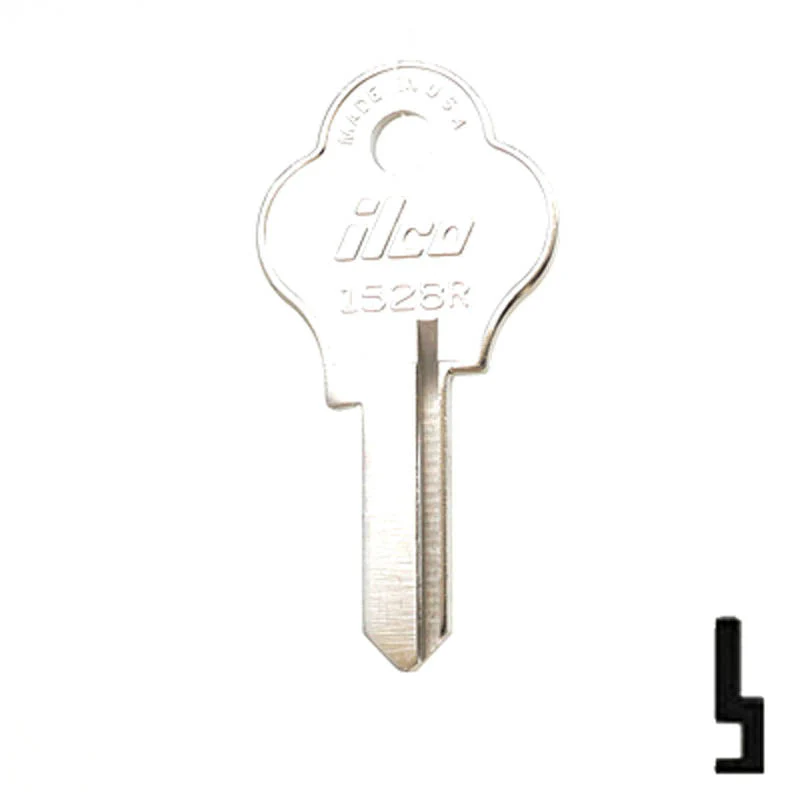 Uncut Key Blank | Pado | 1528R - Image 24