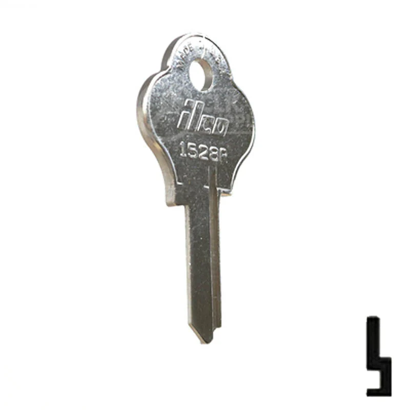 Uncut Key Blank | Pado | 1528R - Image 4