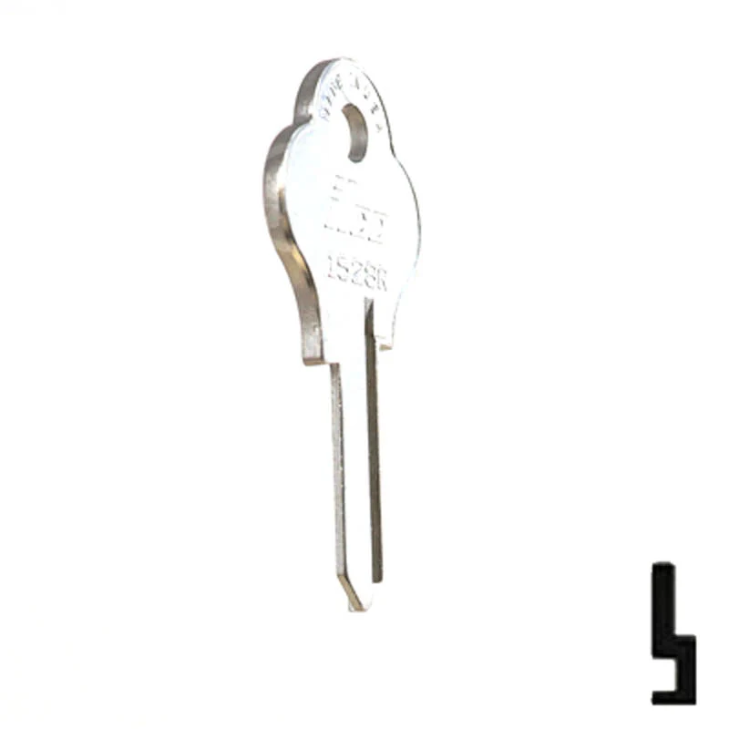 Uncut Key Blank | Pado | 1528R - Image 5