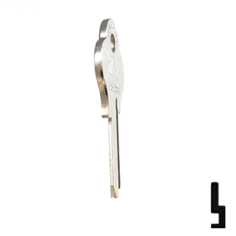 Uncut Key Blank | Pado | 1528R - Image 6