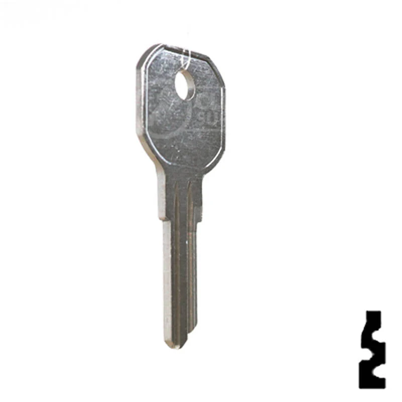 Uncut Key Blank | Delta, Husky | 1529 - Image 16