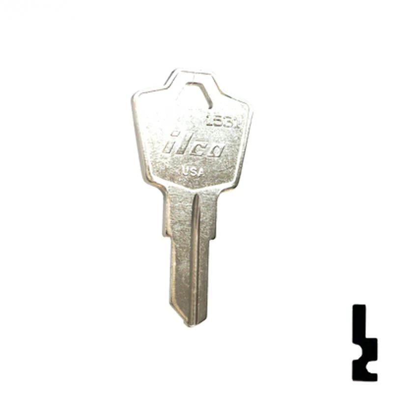 Uncut Key Blank | Hon, ESP | 1531 - Image 3