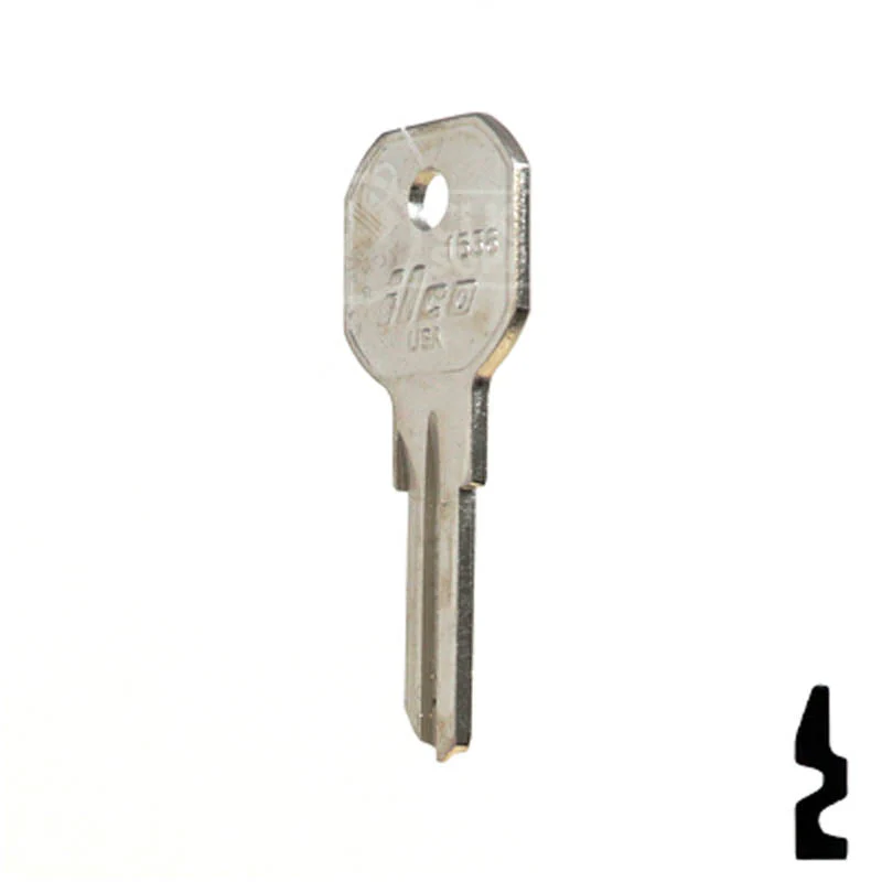 Uncut Key Blank | Hurd, Delta | 1536 - Image 22