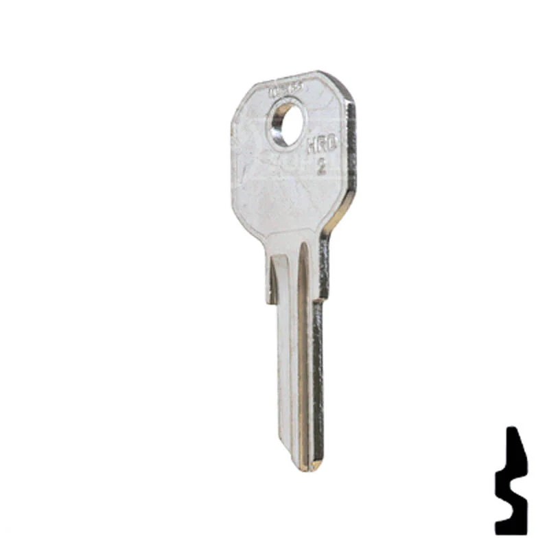 Uncut Key Blank | Hurd, Delta | 1536R - Image 10