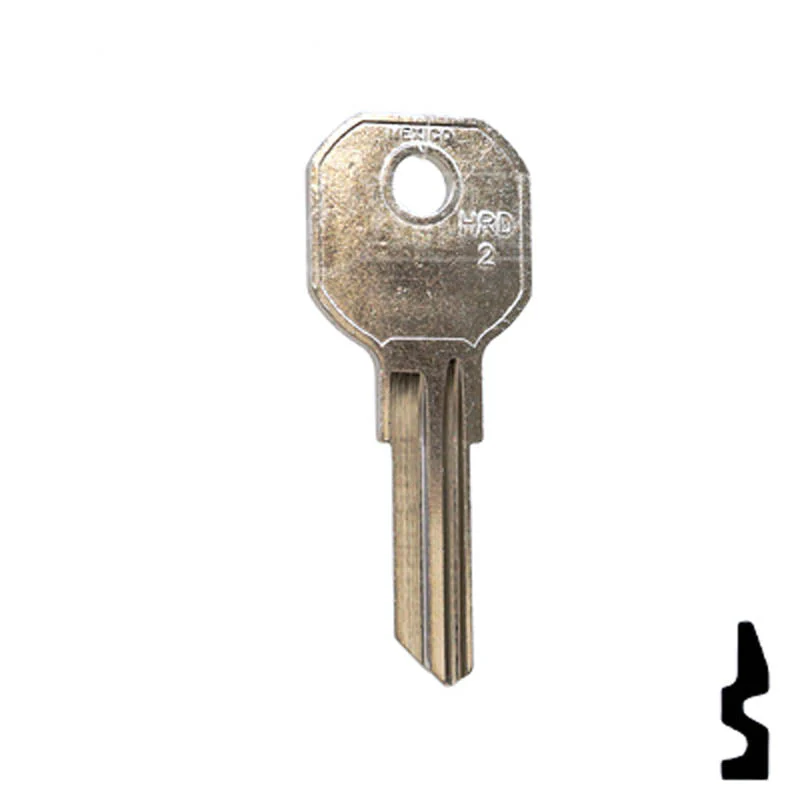 Uncut Key Blank | Hurd, Delta | 1536R - Image 14
