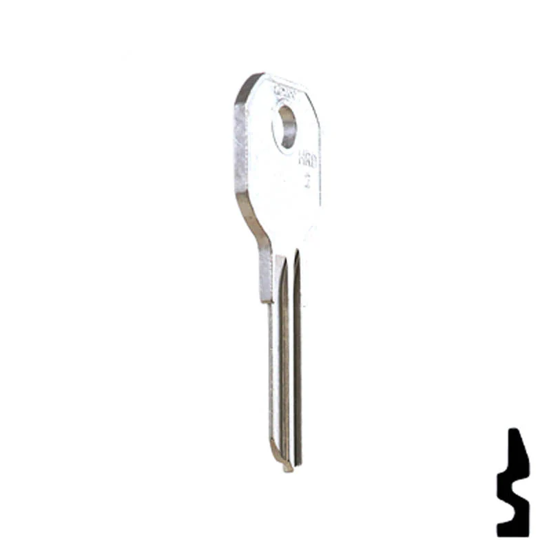 Uncut Key Blank | Hurd, Delta | 1536R - Image 17