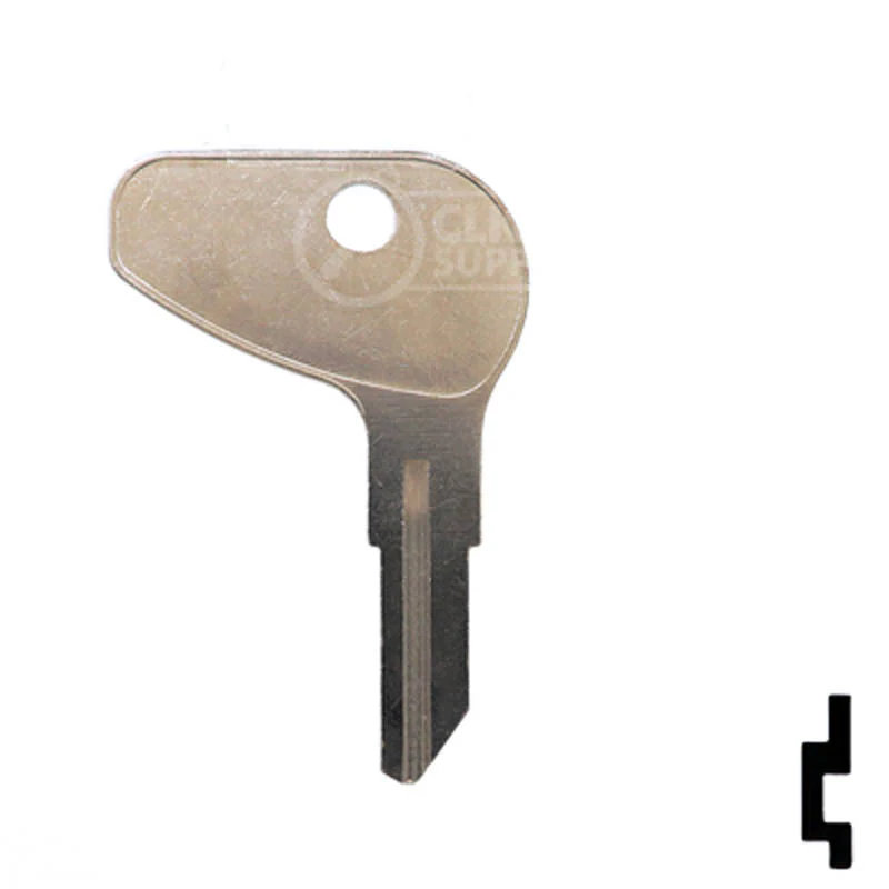 Uncut Key Blank | Kubota Tractor | 1540 - Image 14