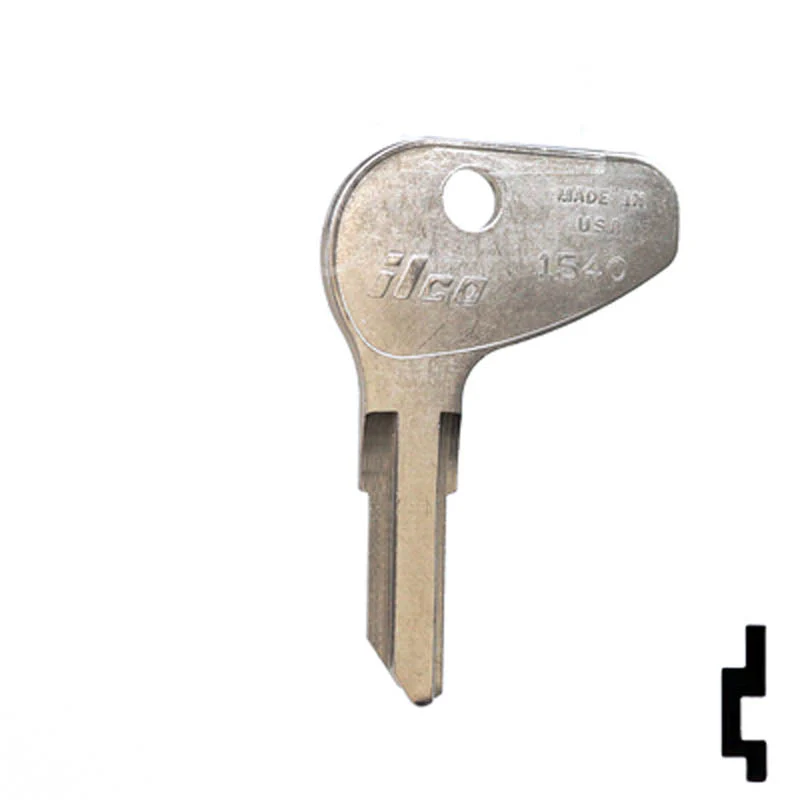 Uncut Key Blank | Kubota Tractor | 1540 - Image 3