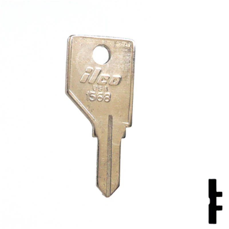 Uncut Key Blank | Shaw Walker | 1568 - Image 3