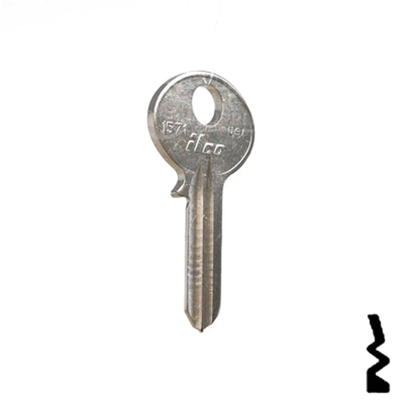 Uncut Key Blank | Holga | 1571 - Image 4