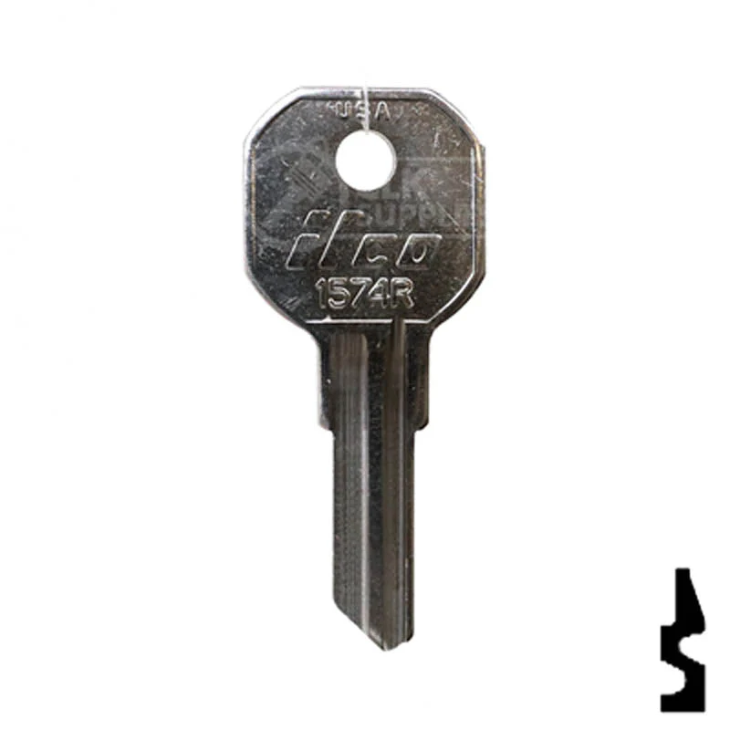 Uncut Key Blank | Hurd, Square D | 1574R - Image 2