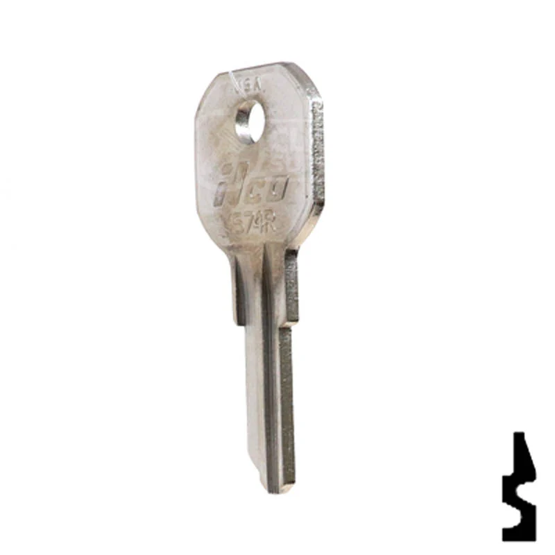 Uncut Key Blank | Hurd, Square D | 1574R - Image 22