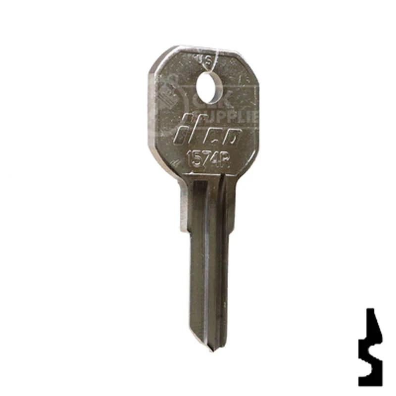 Uncut Key Blank | Hurd, Square D | 1574R - Image 4