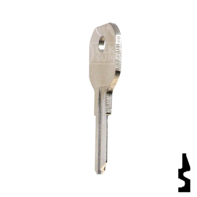 Uncut Key Blank | Hurd, Square D | 1574R - Image 9