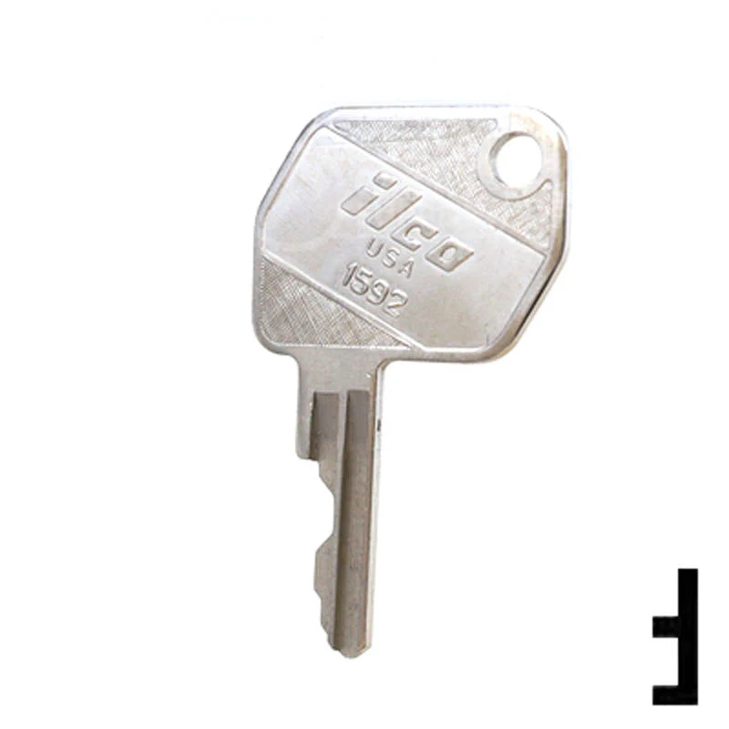Uncut Key Blank | Ford Tractor | 1592 - Image 24