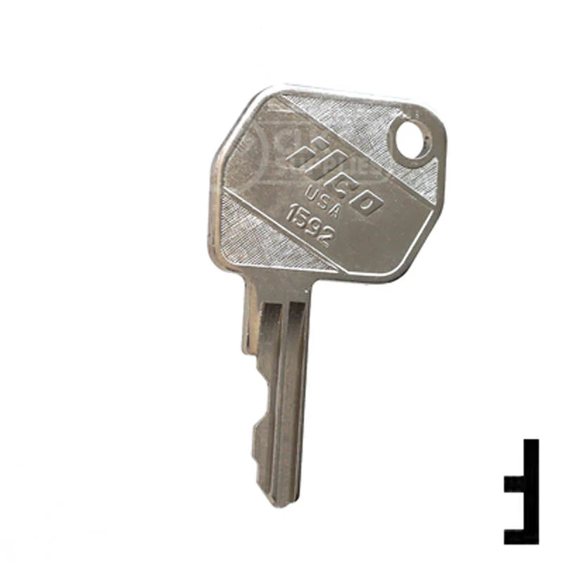 Uncut Key Blank | Ford Tractor | 1592 - Image 3