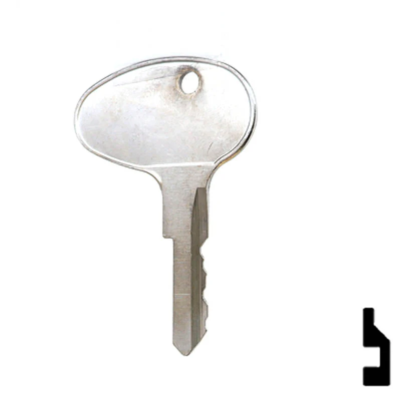 Precut Key Blank | Caterpillar, Mitsubishi | 1596 - Image 12