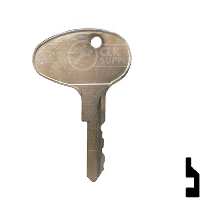 Precut Key Blank | Caterpillar, Mitsubishi | 1596 - Image 13