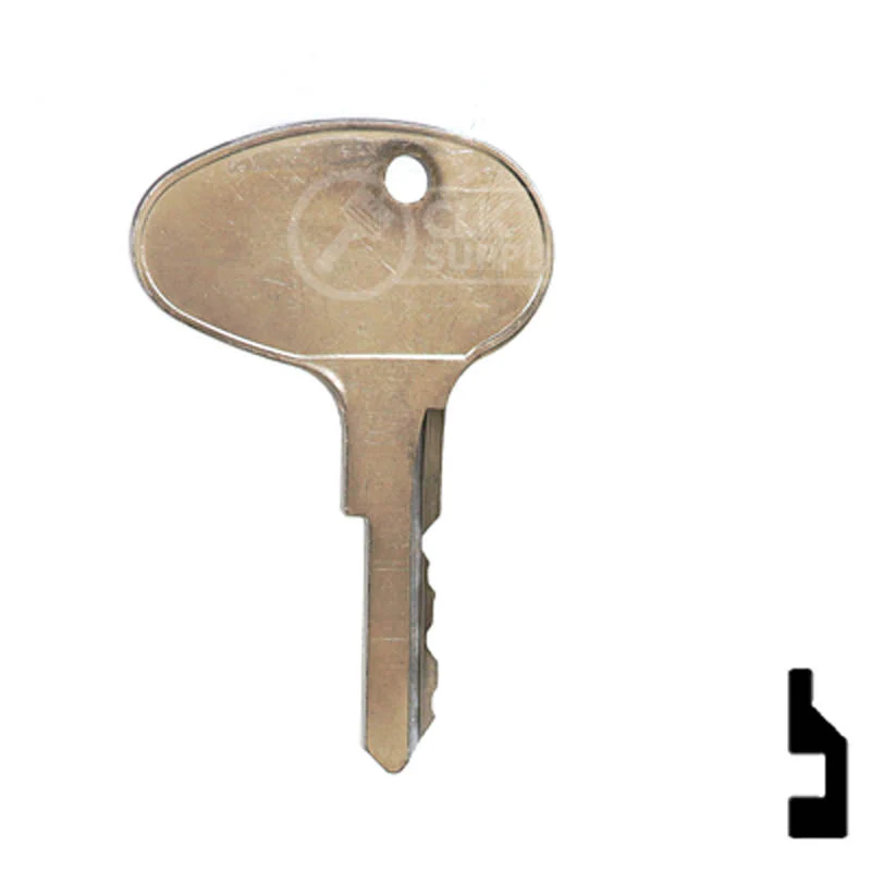 Precut Key Blank | Caterpillar, Mitsubishi | 1596 - Image 14