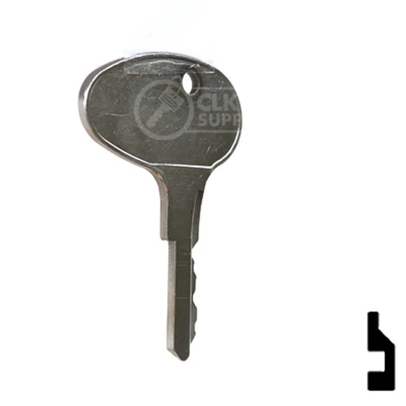 Precut Key Blank | Caterpillar, Mitsubishi | 1596 - Image 16